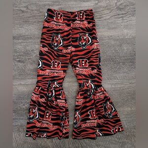 Cincinnati Bengals toddler bell bottom pants